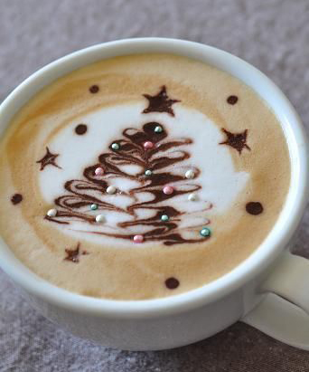 Кофе латте с&nbsp;корицей